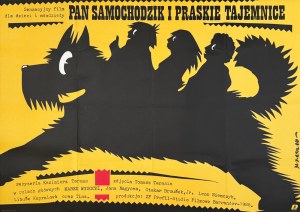 Jakub Erol, Mr. Samochodzik and the mysteries of Prague, movie poster, 1988