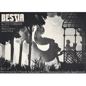 Cyprian Kościelniak, Małgorzata Niezabitowska, Bestia, plakat filmowy, 1979