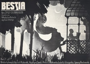 Cyprian Koscielniak, Malgorzata Niezabitowska, Beast, movie poster, 1979