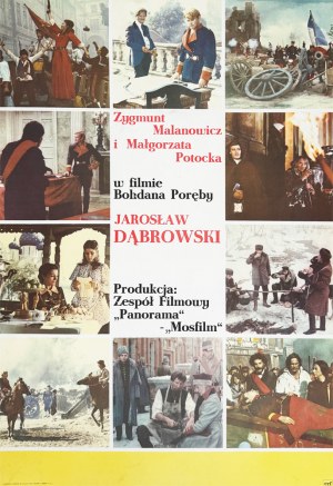 Jaroslaw Dabrowski, movie poster, 1975