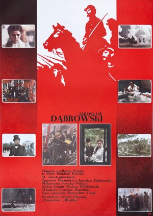 Mieczyslaw Wasilewski (?), Jaroslaw Dabrowski, movie poster, 1975