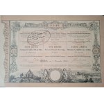 1866. IMPERIAL ROYAL PRIVILEGED COMPANY OF THE LVIV-CHERNITZ RAILROAD