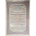 1928. [LEGNICA-RAWICZ-KOBYLIN RAILROAD] LIEGNITZ-RAWITSCHER EISENBAHN GESELLSCHAFT