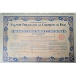 1931. [COAL MAIN LINE II RP ŚLĄSK-GDYNIA] COMPAGNIE FRANCO-POLONAISE DE CHEMINS DE FER SILESIE-BALTIQUE CONDITION BDB