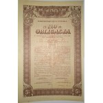 1926. RAILROAD LOAN CONVERSION BOND 120 ZLOTY