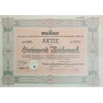 1937. [ZGORZELEC WAGON AND RAILROAD MACHINERY FACTORY] WUMAG WAGGON UND MASCHINENBAU AKTIENGESELLSCHAFT GORLITZ