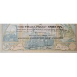 1923. WARSAW STEAM LOCOMOTIVE CONSTRUCTION COMPANY V ISSUE OF 2500 MARKS