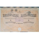 1927. WARSAW STEAM LOCOMOTIVE CONSTRUCTION JOINT STOCK COMPANY 125 ZLOTYS