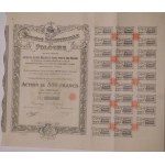 1921. SOCIETY OF POLISH INDUSTRY TOURCOING IN FRANCE