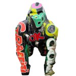 Gorillas pop-art, Gorilla graffiti
