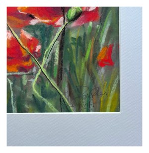 Piotr Tofil (1953-2024), Poppies, 2017