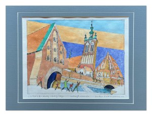 Prof. Czeslaw Tumielewicz (born 1942), Gdansk - Large and small mill, 2020