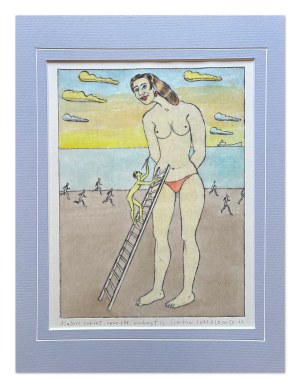 Prof. Czeslaw Tumielewicz (born 1942), Painter of women, 2022