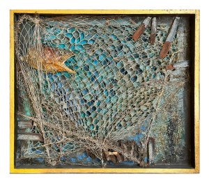Prof. Bohdan BOROWSKI (1923-1989), Composition with fish I