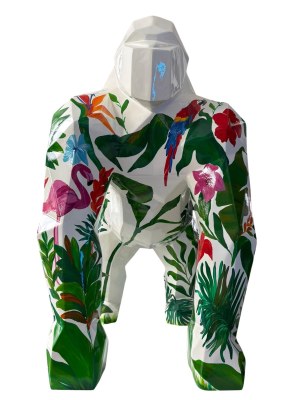 Gorillas pop-art, Gorilla Jungle King