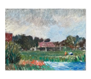 Wladyslaw JACKIEWICZ (1924-2016), Plein air sketch