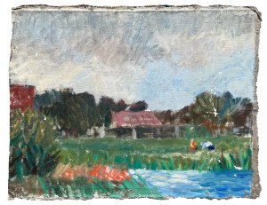 Wladyslaw JACKIEWICZ (1924-2016), Plein air sketch