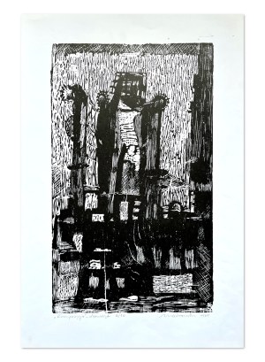 Henryk Mądrawski (1933-2009), Composition, 1965