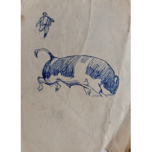 Ludwik Maciąg, The Running Shepherd and the Bull
