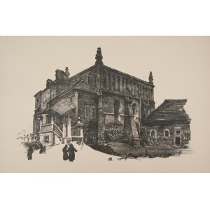 Jan Kanty Gumowski, Stara synagoga na Kazimierzu