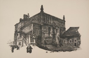 Jan Kanty Gumowski, Stara synagoga na Kazimierzu