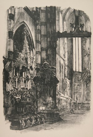 Jan Kanty Gumowski, Interior of St. Mary's Church