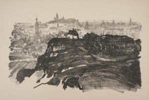Jan Kanty Gumowski, General View of Cracow from the South