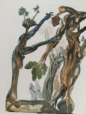 Salvador Dali, From the series Divine Comedy, Brilliance of Magnificent Characters