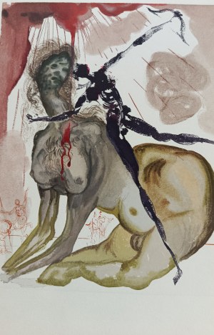 Salvador Dali, from the series Divine Comedy, Careless