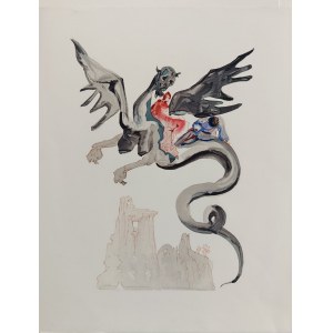Salvador Dali, From the series Divine Comedy, Cerberus