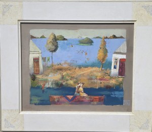 Jerzy Wojciech BIELECKI (1955), On a boat, 2024