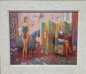 Jerzy Wojciech BIELECKI (1955), Behind the screen, 2024