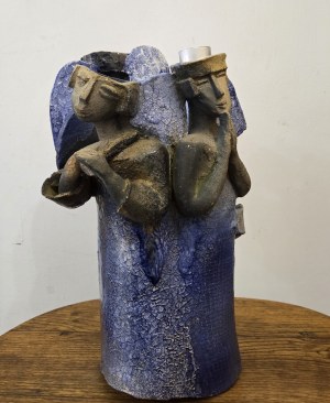 Margaret SWOLKIEŃ, Vase with Angels