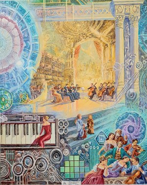 Stanislaw CZERKIZ JAWOREK (1962), Cocerto fantastico, 2024