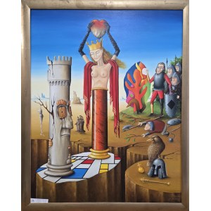 Romuald KUŁAKOWSKI (1958), MAKBET'S TRAGEDY, HANSA ARPA'S COLOR TREE IN BIRNAM FOREST, 2018