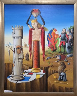 Romuald KUŁAKOWSKI (1958), MAKBET'S TRAGEDY, HANSA ARPA'S COLOR TREE IN BIRNAM FOREST, 2018