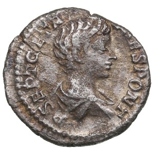 Roman Empire (Rome) AR Denarius AD 200-202 - Geta as Caesar (198-209 AD)