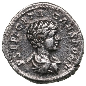 Roman Empire (Rome) AR Denarius AD 201-202 - Geta as Caesar (AD 198-209)