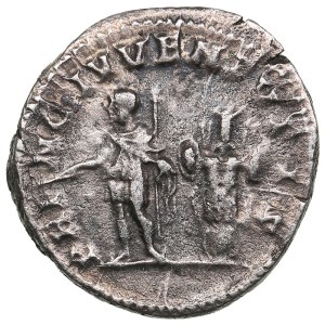 Roman Empire (Rome) AR Denarius AD 201-202 - Geta as Caesar (AD 198-209)