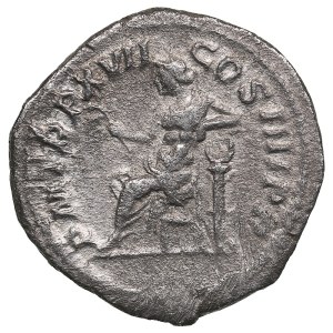 Roman Empire (Rome) AR Denarius AD 214 - Caracalla (AD 198-217)