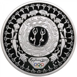 Australia (Perth) 5 Dollars 2000 - Sydney Olympics. Dreaming Festival