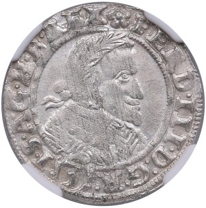 Austria, Holy Roman Empire (Vienna) 3 Kreuzer 1638 - Ferdinand III (1637-1657) - NGC MS 62