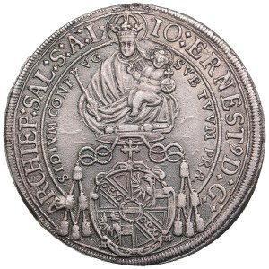Austrian States, Bishopric of Salzburg 1 Reichstaler 1696 - Johann Ernst von Thun Hohenstein (1667-1709)