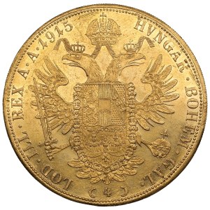 Austro-Hungarian Empire (Vienna) 4 Ducats 1915 restrike - Franz Joseph I (1848-1916)