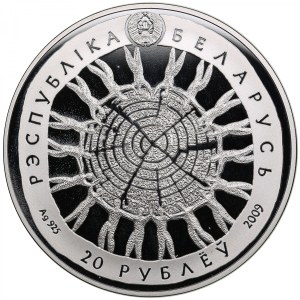 Belarus (Ust-Kamenogorsk mint) 20 Roubles 2009 - Belavezhskaya Pushcha