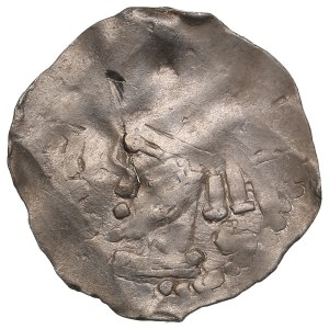 Lower Lorraine (Lüttich?) AR Denar ND - Heinrich II (1014-1024)