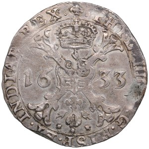 Spanish Netherlands, Duchy of Brabant (Brussels) 1 Patagon 1633 - Philip IV (1621-1665)