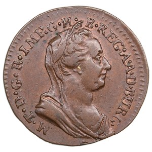 Austrian Netherlands (Brussels) 1 Liard / Oord 1780 - Maria Theresia (1740-1780)