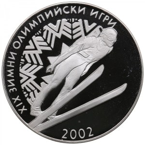 Bulgaria (Sofia) 10 Leva 2001 - Salt Lake Olympics. Ski Jump