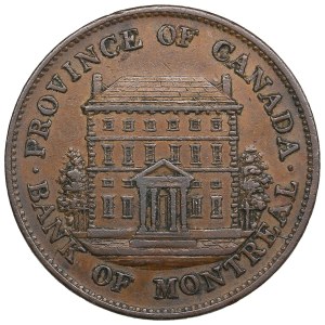 Canada, United Province (Soho mint) ½ Penny 1844 - Bank of Montreal